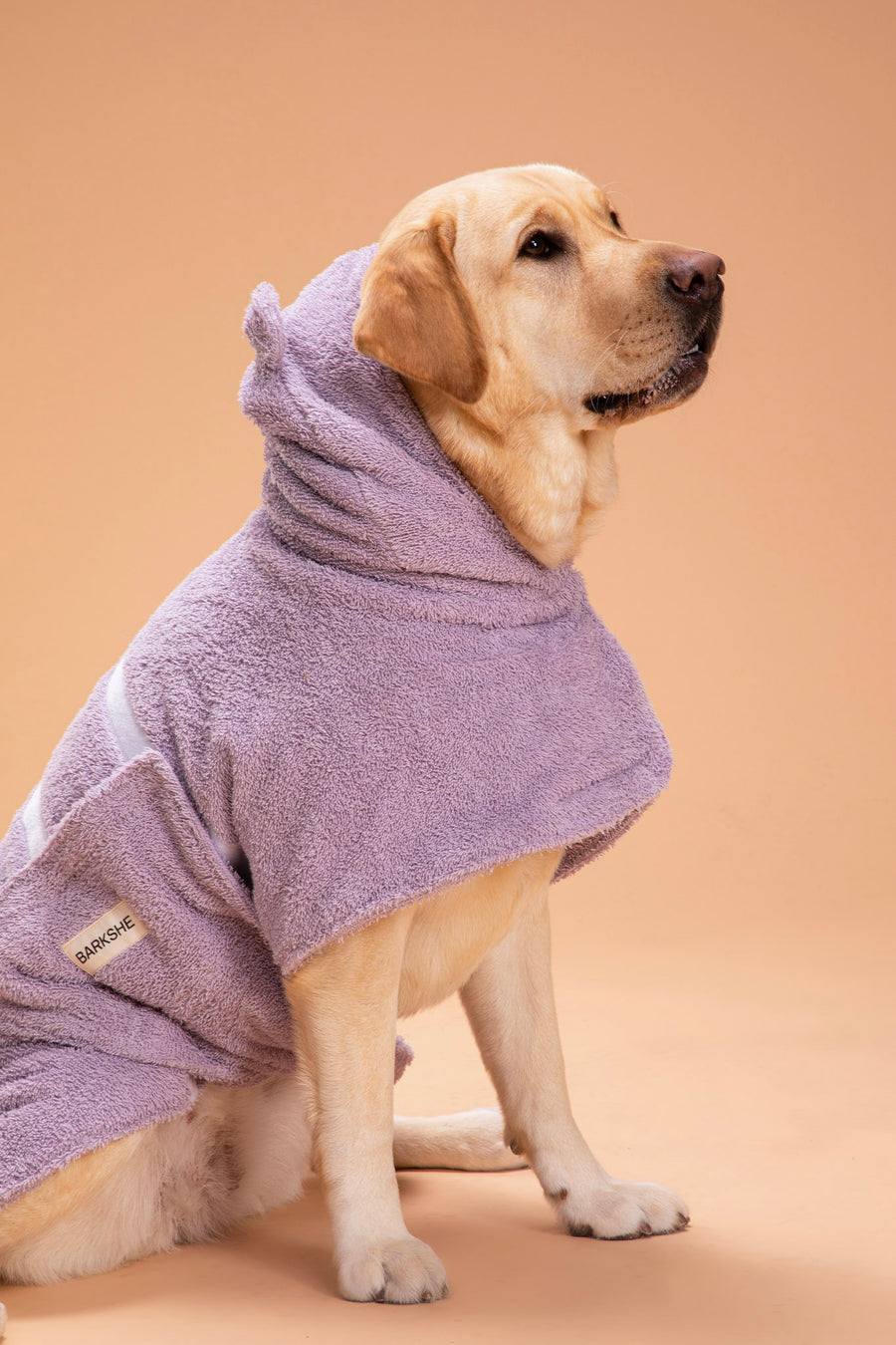 Dog Drying Bathrobe // Lilac